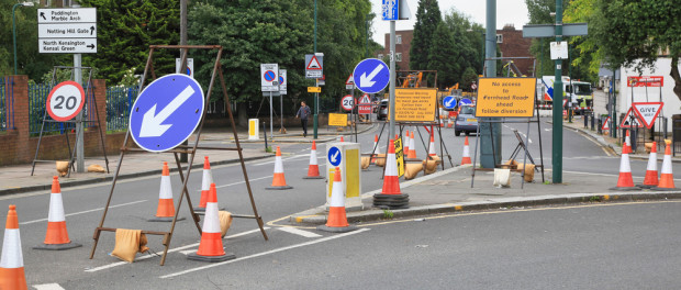 Street Construction Signs