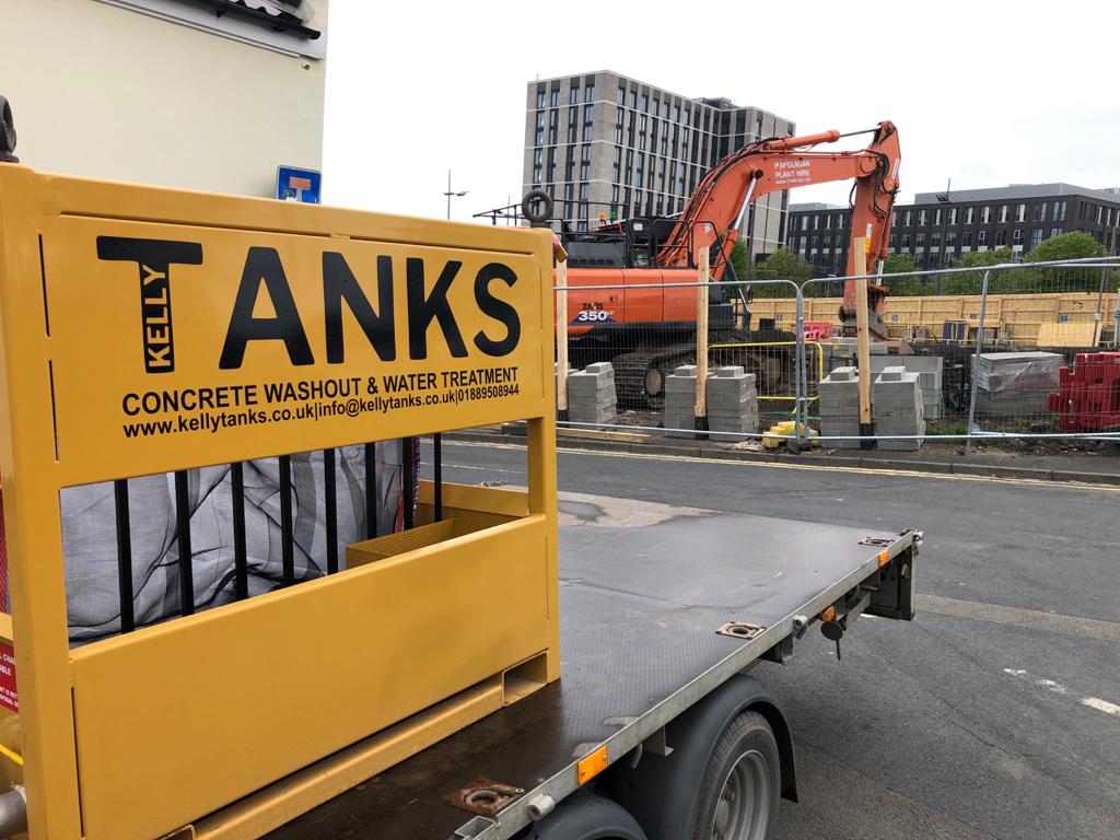 Kelly Tanks provide innovative, costeffective Concrete Washout & Water