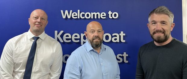 (From left to right, Steven Green - Contracts Manager, Dave Nunes - Contracts Manager & Simon Ward -Construction Director).