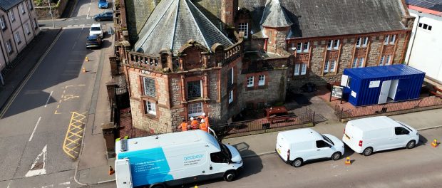 GEO161 - Campbeltown aerial shot