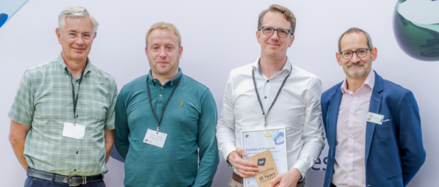From left, John Pickavance (BSI), Liam Radcliffe (Wrekin), Simon Gibson (Wrekin) and Matt Page (BSI)