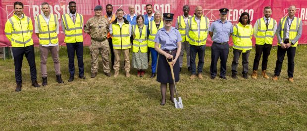 Groundbreaking at RAF Cosford
