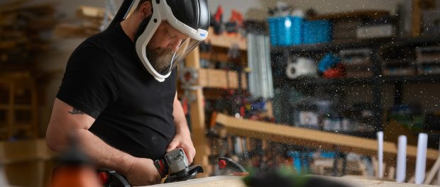 Draeger Safety UK - worker _ wood dust