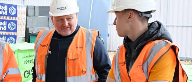 Geoff Scott and apprentice