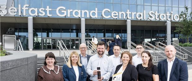 Translink BIM and AM team Belfast Grand Central Station explemar of digital infrastructure
