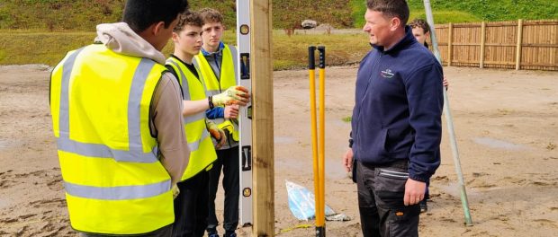 Youngsters getting involved in Campus construction
